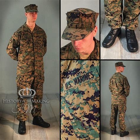 United States Marine Corps- MARPAT Woodland Camouflage Uniform- Basic - History in the Making