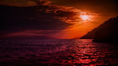 🔥 [20+] Red Ocean Wallpapers | WallpaperSafari