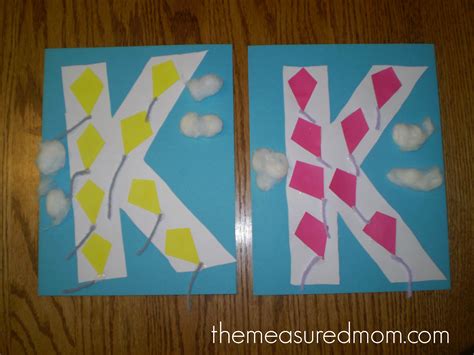 Crafts for Letter K - The Measured Mom