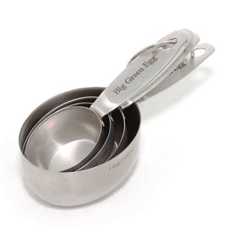 Stainless Steel Measuring Cups | Big Green Egg