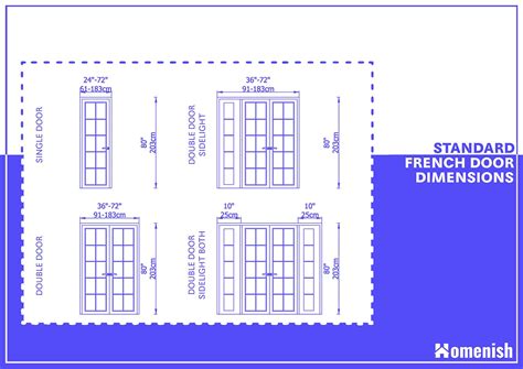 What is the Standard French Door Size? - Homenish