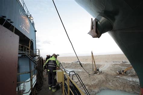 Giant ship blocking Suez Canal partially refloated after 6 days | The Straits Times