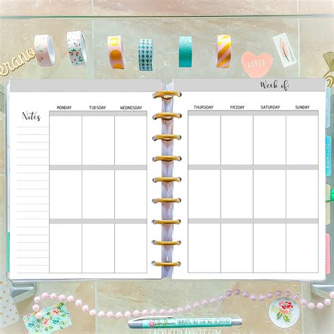 Happy Planner Printables