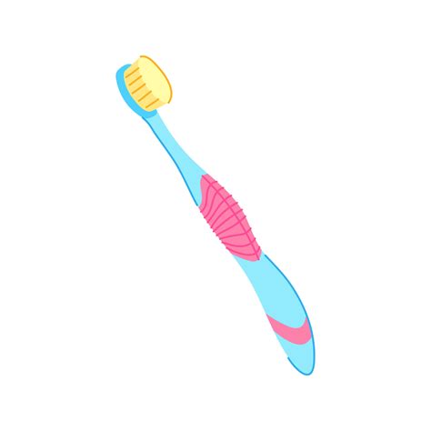 bamboo toothbrush dental cartoon vector illustration 23247407 Vector Art at Vecteezy