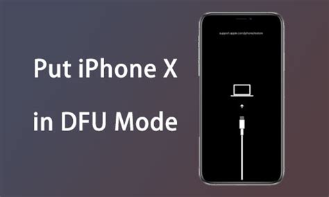 [Simple Guide] How to Put iPhone X in DFU Mode