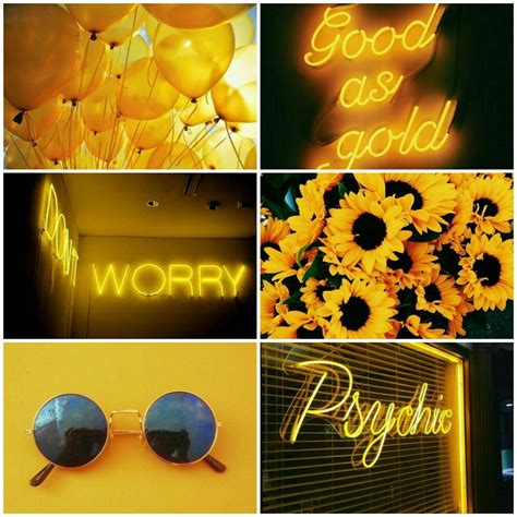 Yello Aesthetic Neon - bmp-story