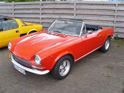 fiat, 124, Sport, Spider, 1600, Classic, Cars, Convertible, Italia Wallpapers HD / Desktop and ...