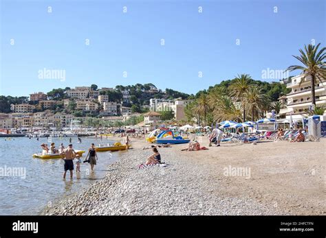 Beach at port of soller hi-res stock photography and images - Alamy