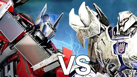 Transformers Movie Optimus Prime Vs Megatron