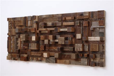 Outstanding Reclaimed Wood Wall Art - Style Motivation