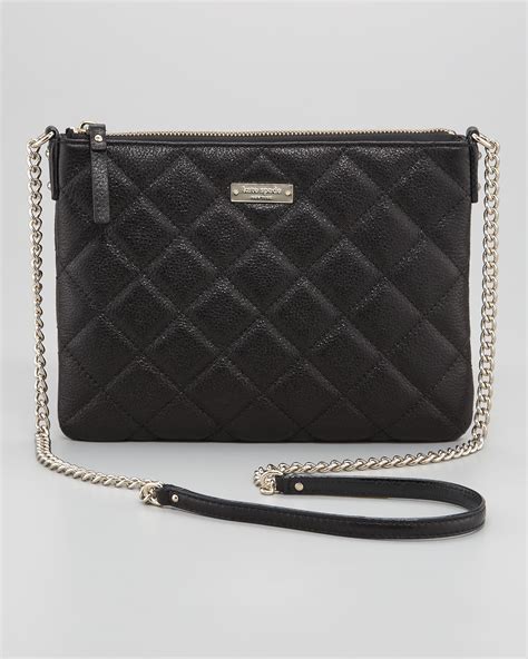 Kate Spade Gold Coast Ginnie Crossbody Bag in Black | Lyst