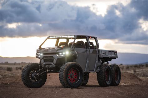 Can-Am Defender 6x6 Max Is a Unique Behemoth of a Build, Made for Cowboy Cerrone - autoevolution