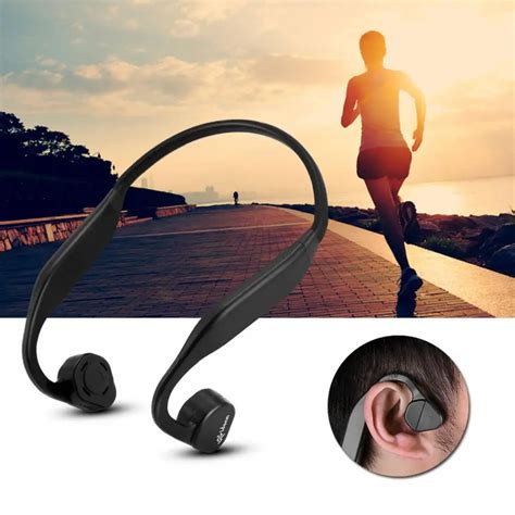 Bone Conduction Headphones F1 Wireless Bluetooth Earphone Outdoor Sports Headset IP55 Waterproof ...