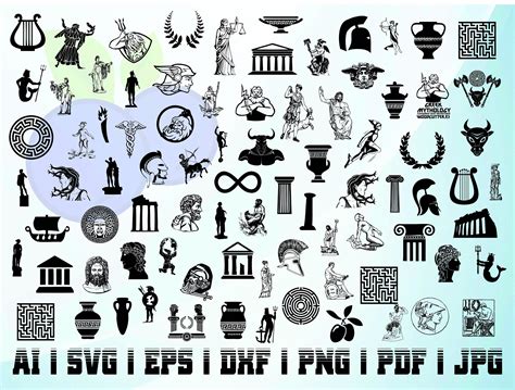 Greek Mythology Symbols Chart