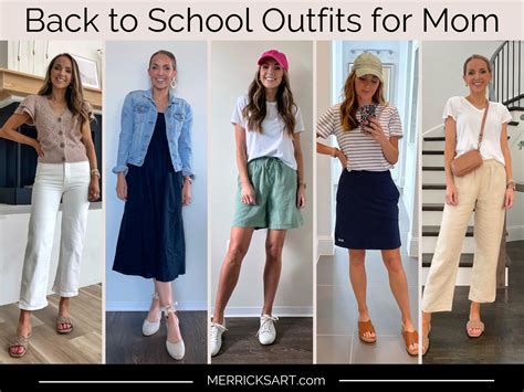 Back to School Outfits for Mom - Merrick's Art