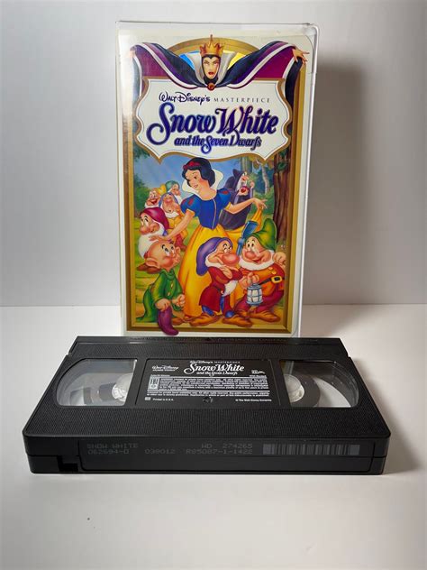 Snow White And The Seven Dwarfs Walt Disney Vhs Movies Etsy | The Best Porn Website