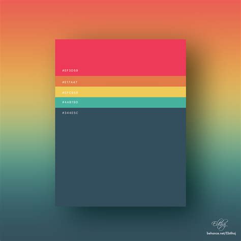 16 Beautiful Flat Color Palettes For UI/UX Designers