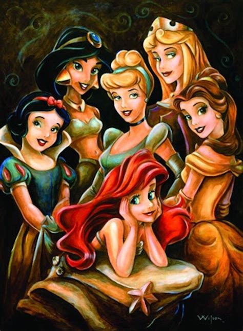 Princesses beautiful artwork | Disney drawings, Classic disney, Disney pictures