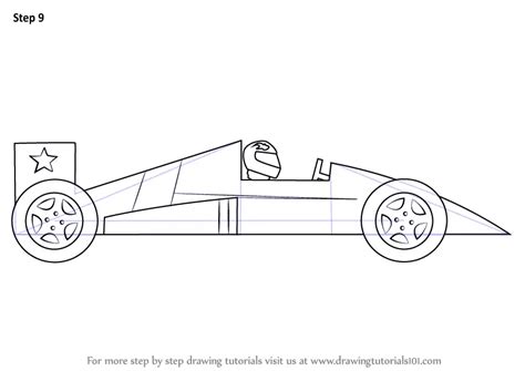 Learn How to Draw a Racing Car for Kids (Sports Cars) Step by Step : Drawing Tutorials