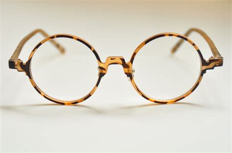 Vintage Round Eyeglass Frames Retro Spectacles Eyewear RX Tortoise Shell Black - Other Vision Care