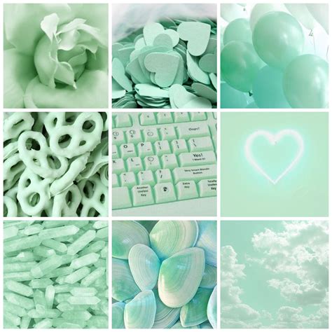 Mint green aesthetic collage : r/AestheticWallpapers