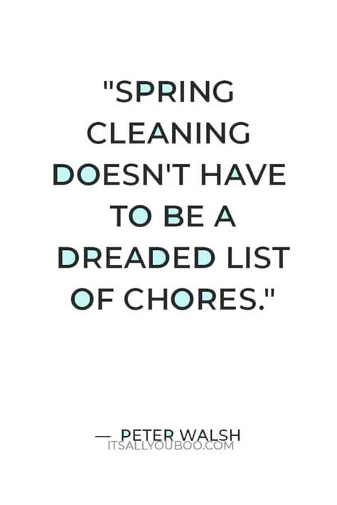 68 Motivational Spring Cleaning Quotes for a Fresh Start