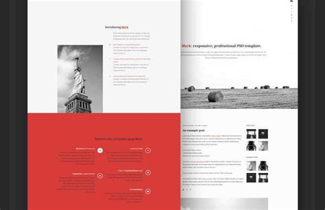 10 Free Personal Portfolio Photoshop PSD Web Templates | Free PHP