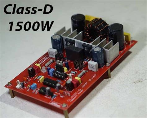 Stereo Class D Amplifier Schematic Larrys corner: class d audio amplifier