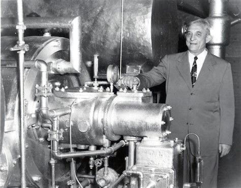 Willis H. Carrier with his Centrifugal Chiller, 1930s. | Ang mo kio, Air conditioning repair ...