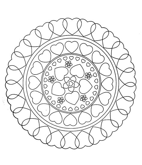 Nature Mandala Coloring Pages Coloring Pages