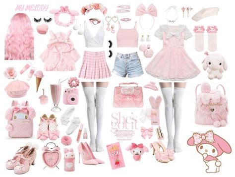 Kuromi & My Melody Outfit | ShopLook in 2023 | My melody outfit, Sanrio outfits, Kawaii clothes