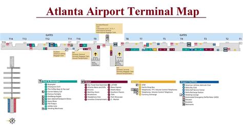 Terminal Map Hartsfield Jackson Airport at Chad Keith blog