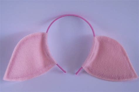 Pig Ears Headband by PlaytimeProps on Etsy