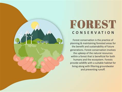 Forest Conservation PowerPoint and Google Slides Template - PPT Slides