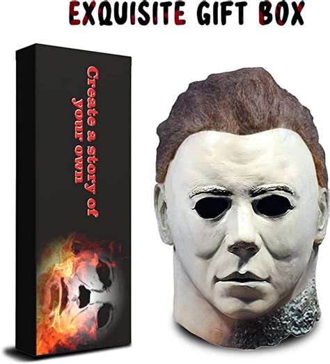 Halloween 1978 Michael Myers Mask White, Original Michael Myers Costume, Scary Mask, Halloween ...