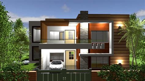 Modern 4 Bedroom Duplex House Plans | www.resnooze.com