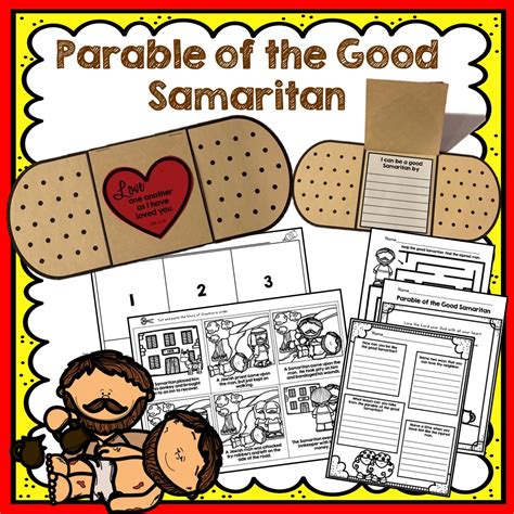 Parable of the Good Samaritan Worksheets and Craft | Made By Teachers