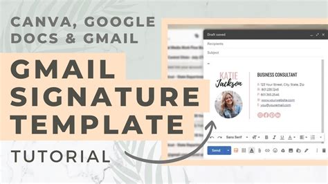 Google Docs Email Signature Template