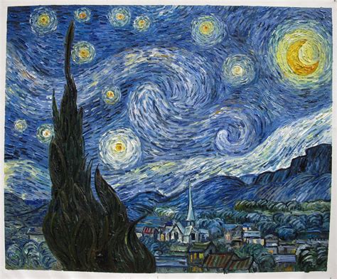 Starry Night Van Gogh reproduction, hand-painted | Van Gogh Studio