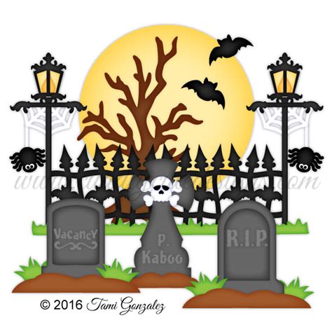 Graveyard clipart spooky graveyard, Graveyard spooky graveyard Transparent FREE for download on ...