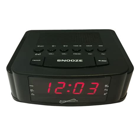 Dual Alarm Clock Radio with USB Charging Port - Walmart.com - Walmart.com