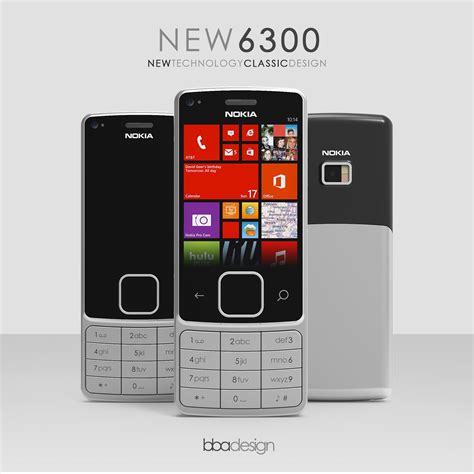 Nokia 6300 Gets a Redesign and a Fresh Look, Plus Windows Phone for Some Reason - Concept Phones