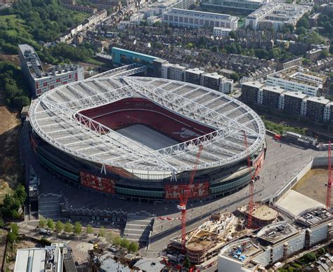 Aerial views of London football stadiums - Daily Star