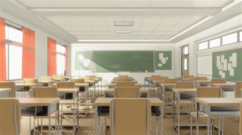 3D DDLC Classroom Render