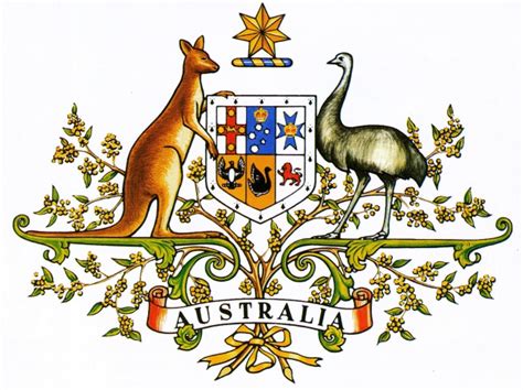 Australian Coat of Arms - Australian Essential Oils