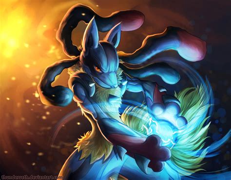 Mega Lucario by ThunderSeth on DeviantArt