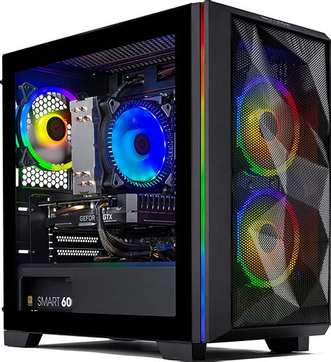 Amazon.com: Skytech Gaming Chronos Mini Gaming PC Desktop – AMD Ryzen 5 3600 3.6 GHz, NVIDIA RTX ...