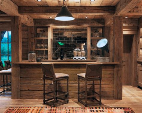 Top 70 Best Rustic Bar Ideas - Vintage Home Interior Designs