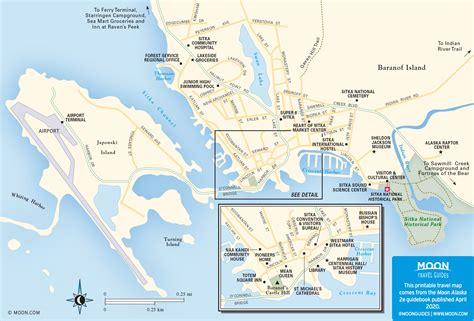 Sitka Alaska Cruise Ship Port Map