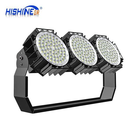 60W LED Tennis Court Lights PIR for Wall Gas Station Power Long Range Solar Flood Light